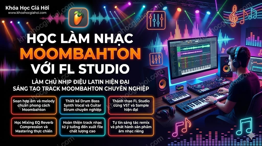 Học Làm Nhạc Moombahton Với FL Studio