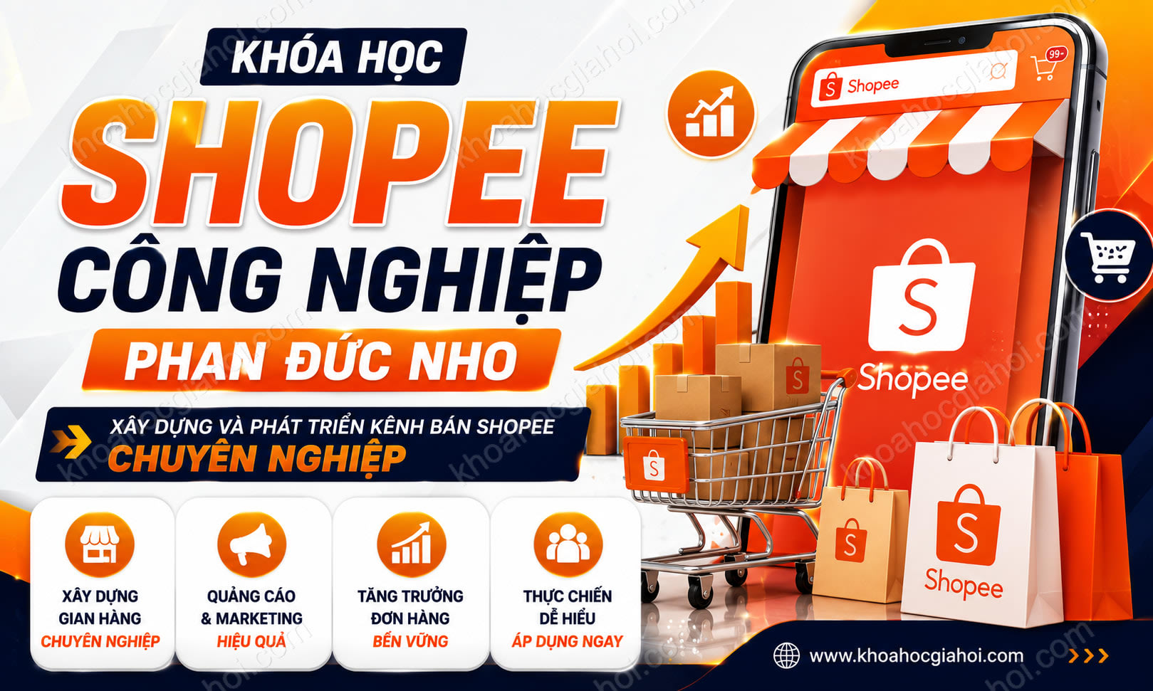 Khóa Học Shopee Công Nghiệp Phan Đức Nho
