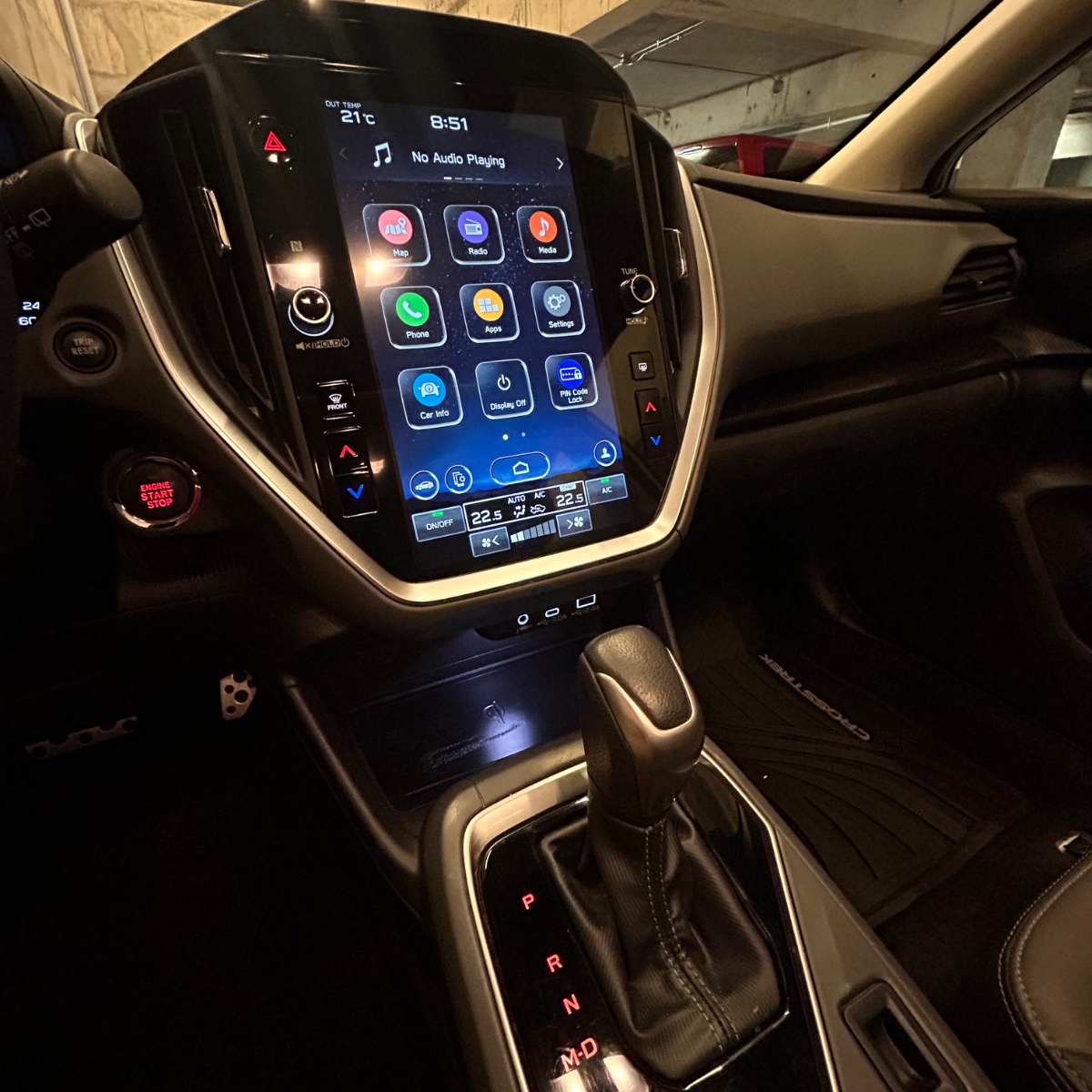 Vehicle media 12