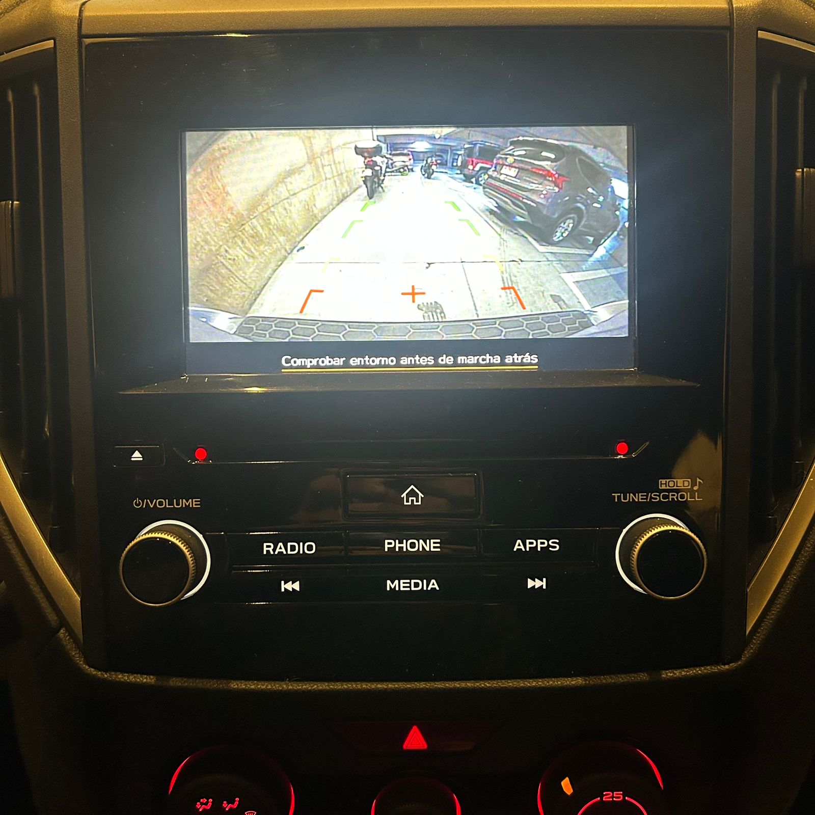 Vehicle media 12
