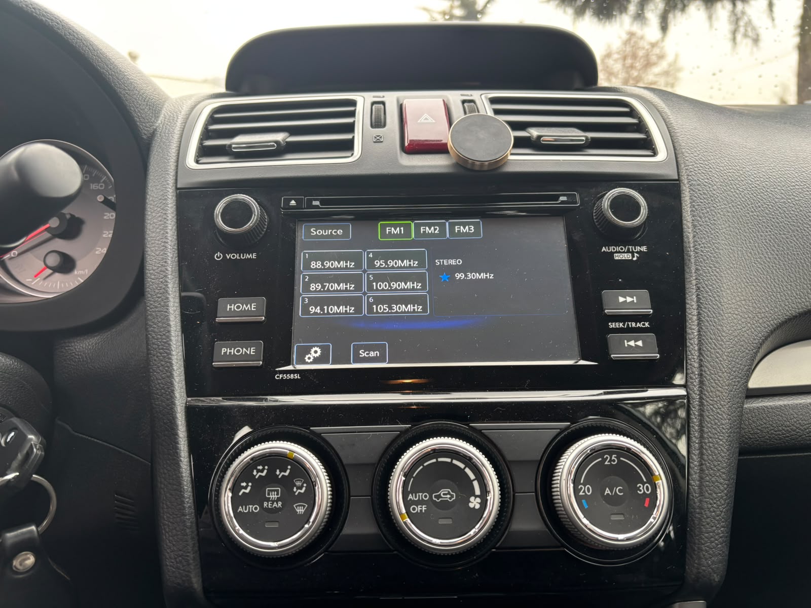 Vehicle media 12