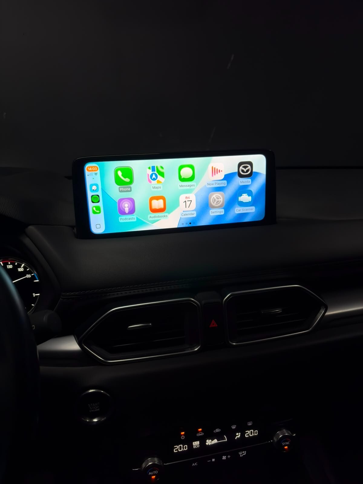 Vehicle media 18