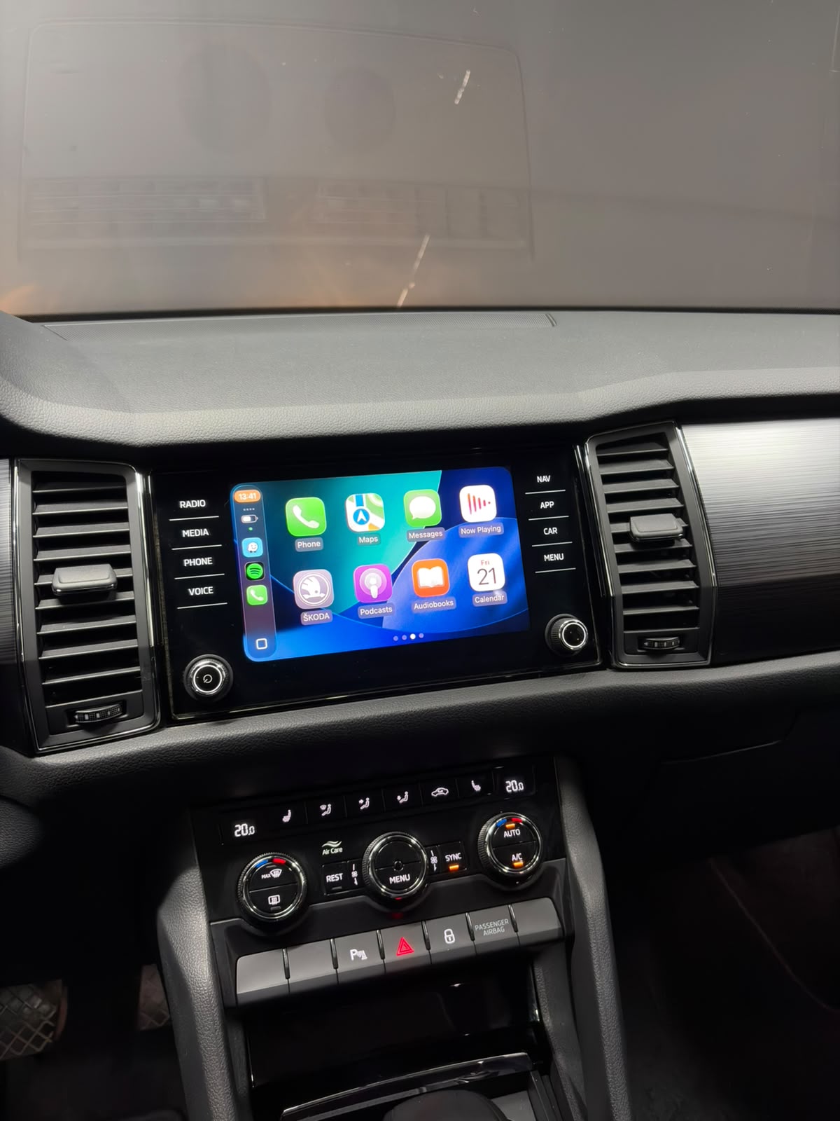 Vehicle media 18
