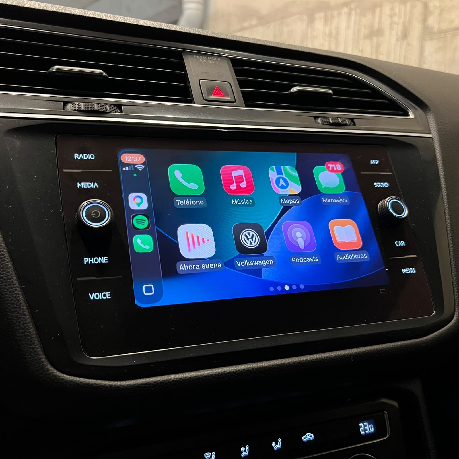 Vehicle media 14