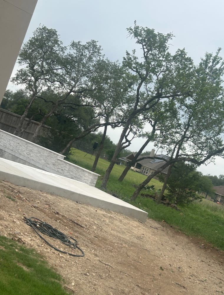 Tree work by Lifelawn Tree Service in the Texas Hill Country