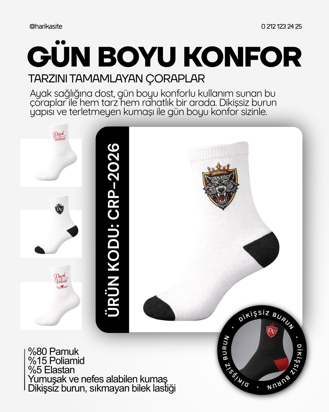 Gün Boyu Konfor Tarzını Tamamlayan Çoraplar