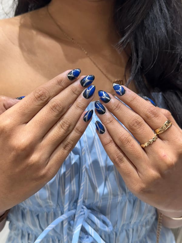 Nail art and manicure at Ally 21 Salon, Pune