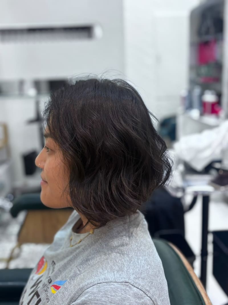 Haircut and styling at Ally 21 Salon, Aundh