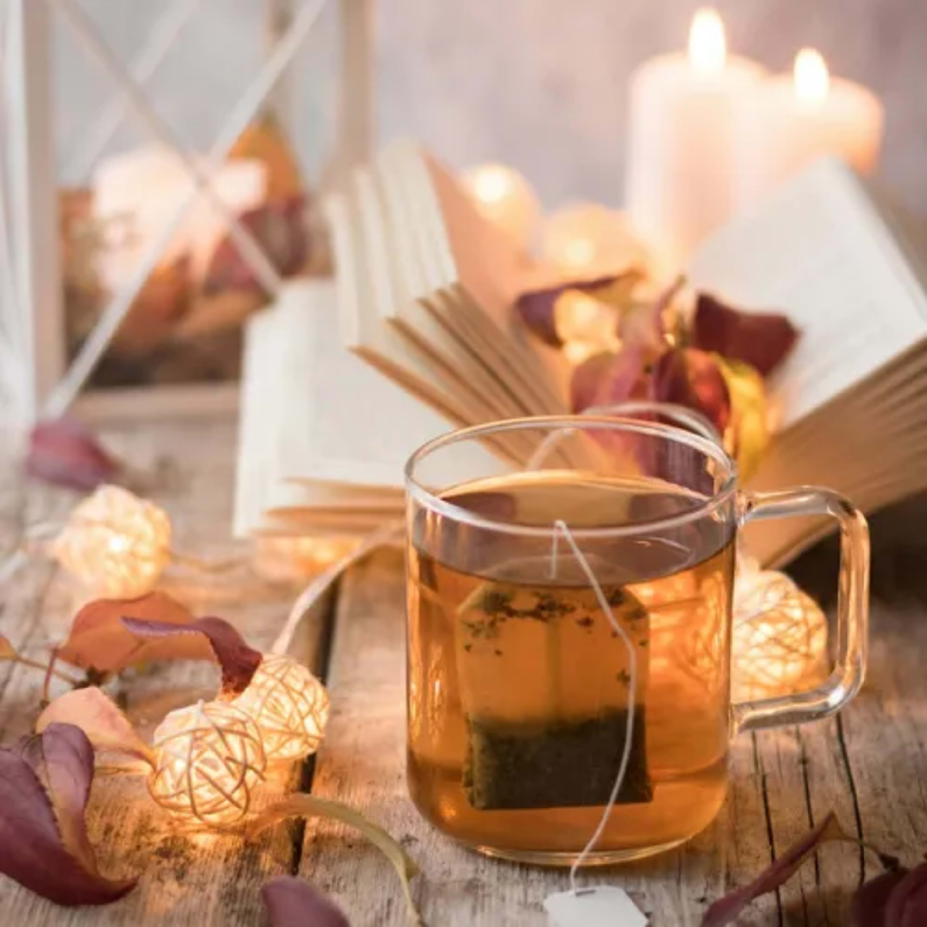 Calm, restorative wellbeing scene