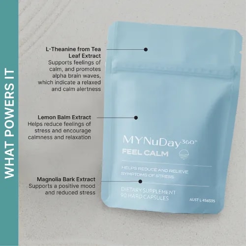 MYNuDay360 Feel Calm benefits
