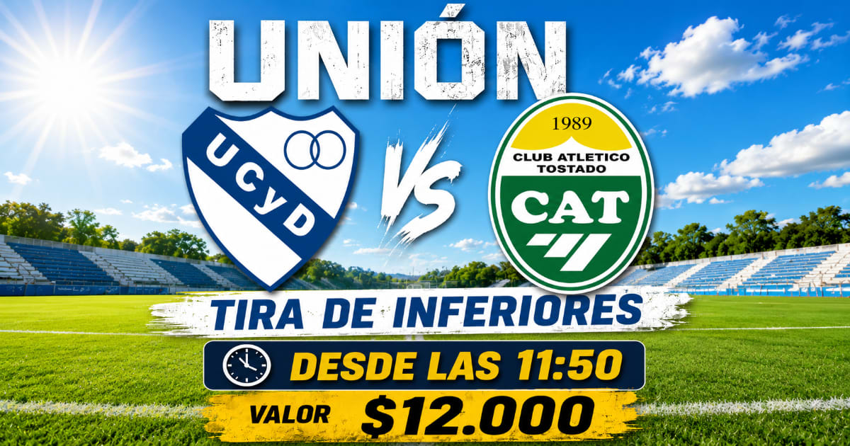 Union San Guillermo vs Atletico Tostado