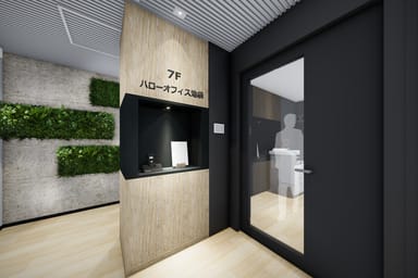 ハローオフィス池袋_エントランス