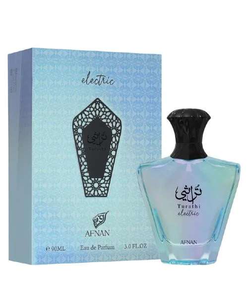 Buy Afnan Turathi Electric EDP 100ML in Pakistan | Solangs Perfume by Afnan