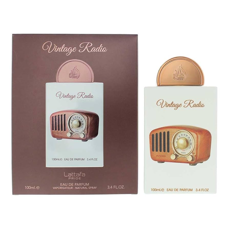 Lattafa Vintage Radio Perfume For Men & Women EDP – 100ML Perfume by Lattafa