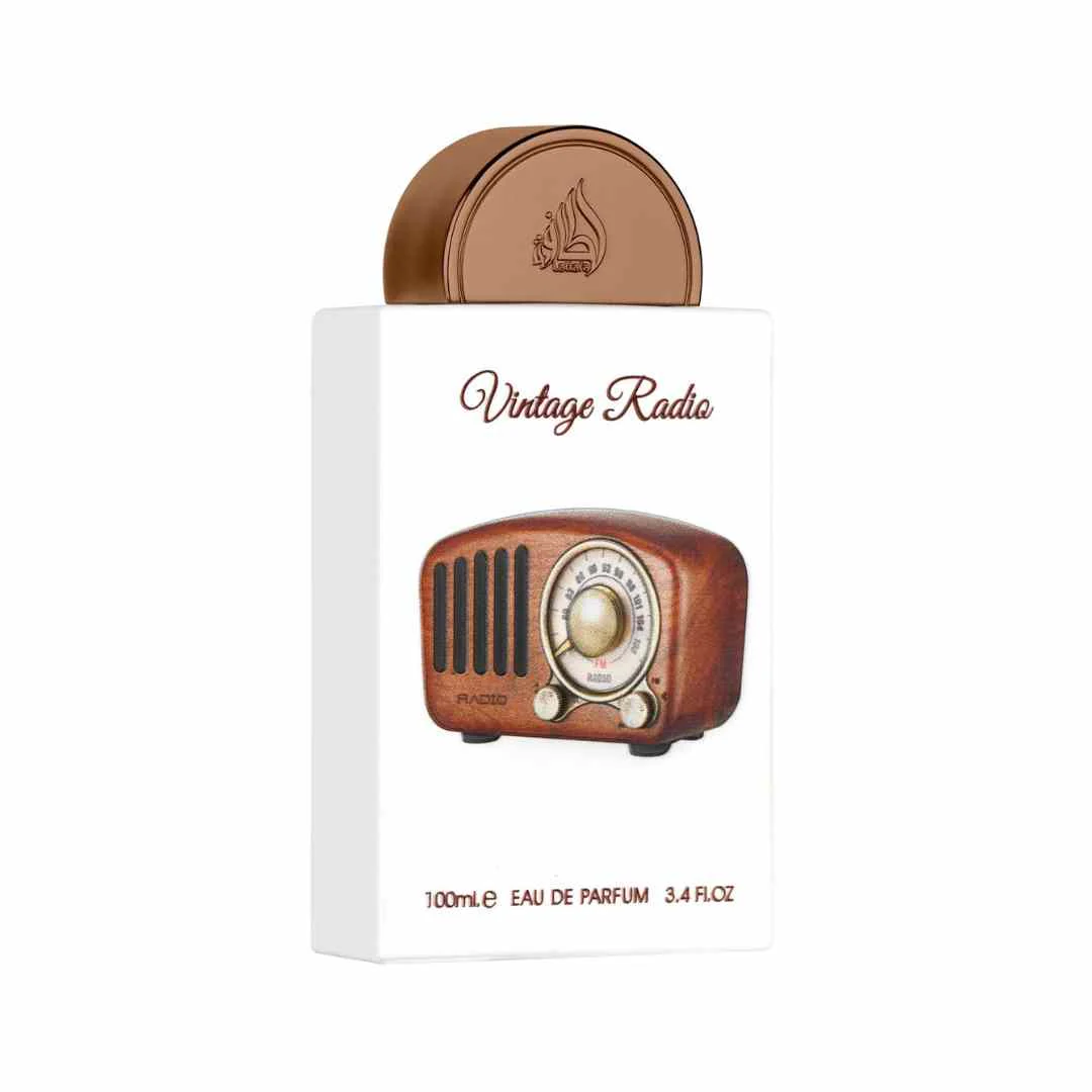 Lattafa Vintage Radio Perfume For Men & Women EDP – 100ML 2