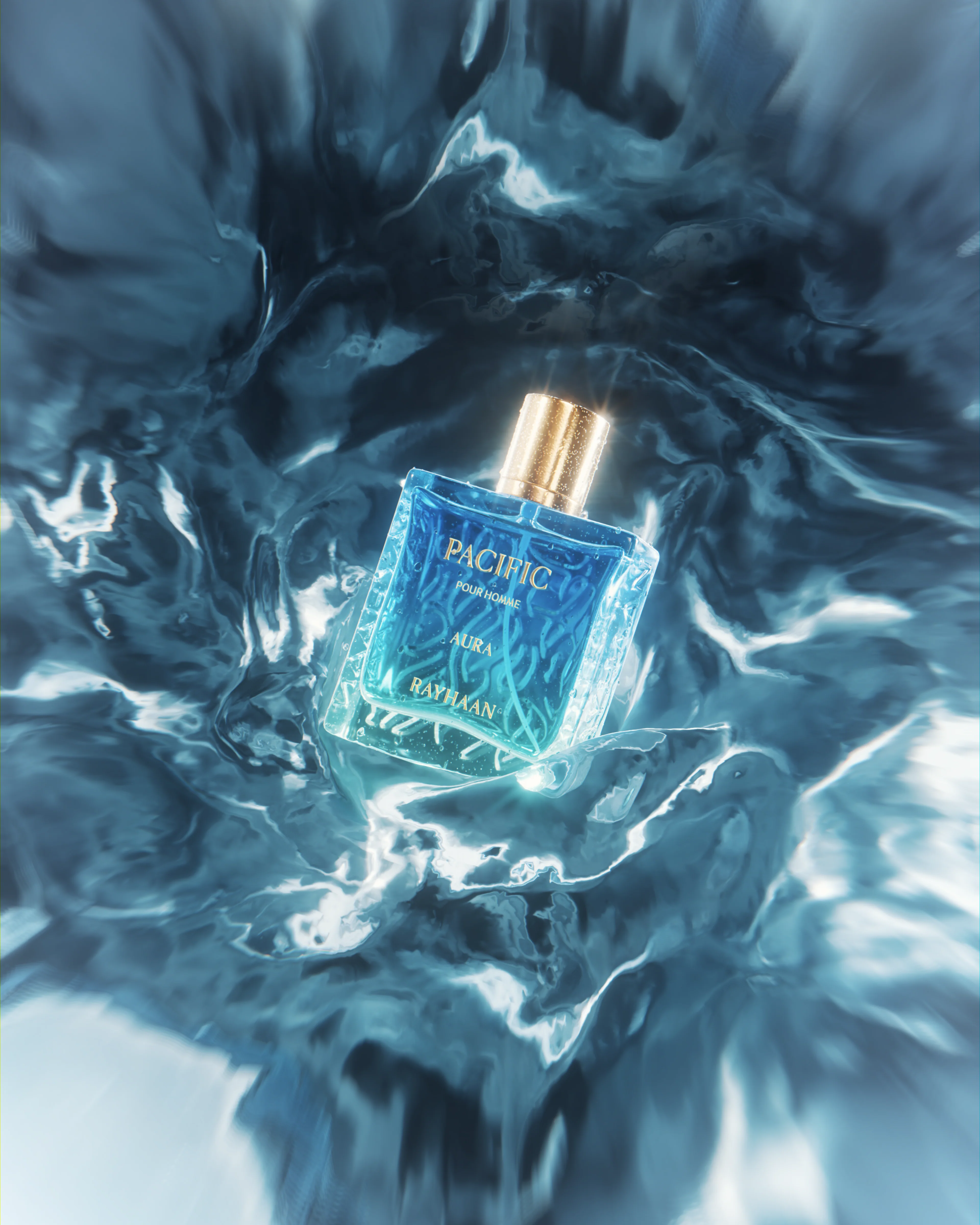 Rayhaan Pacific Aura Perfume For Men EDP – 100ML 3