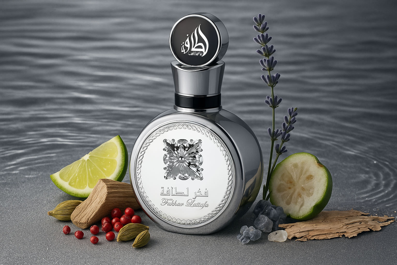 Lattafa Fakhar Platin Perfume For Men EDP – 100ML 3