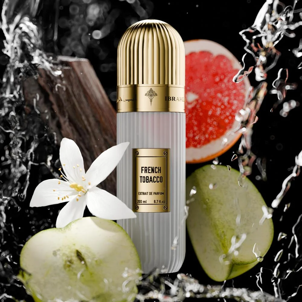 Ibraheem Al Qurashi French Tobacco Perfume For Men & Women ExDP – 200ML 3