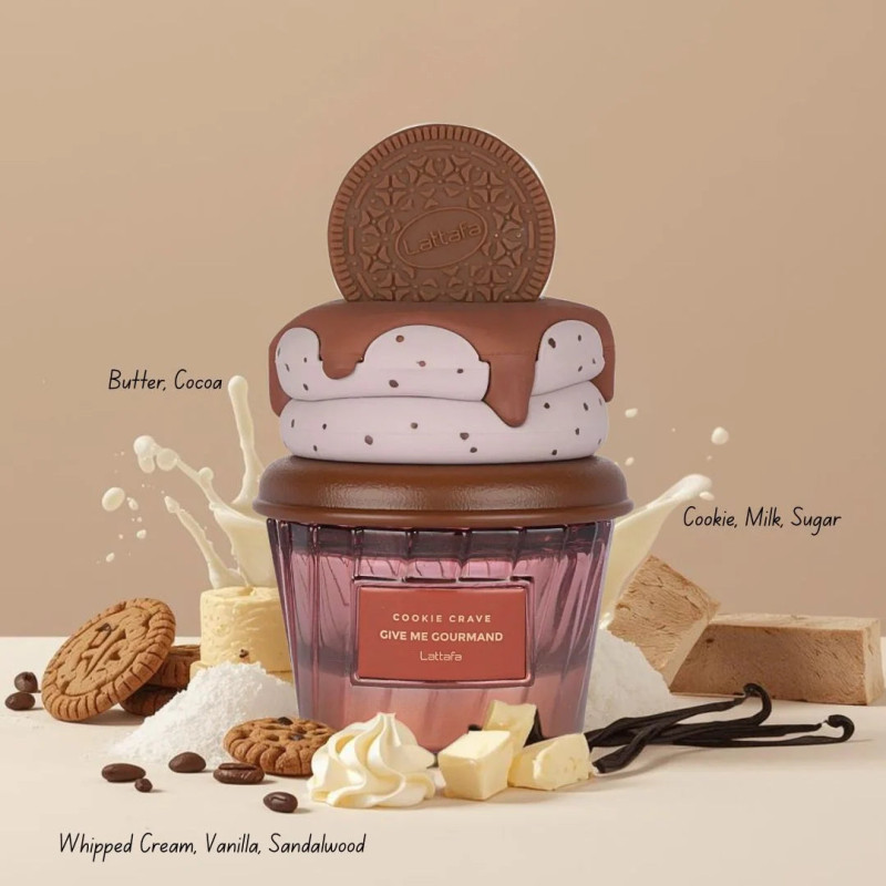 Lattafa Cookie Crave Perfume For Women EDP – 75 ML 3