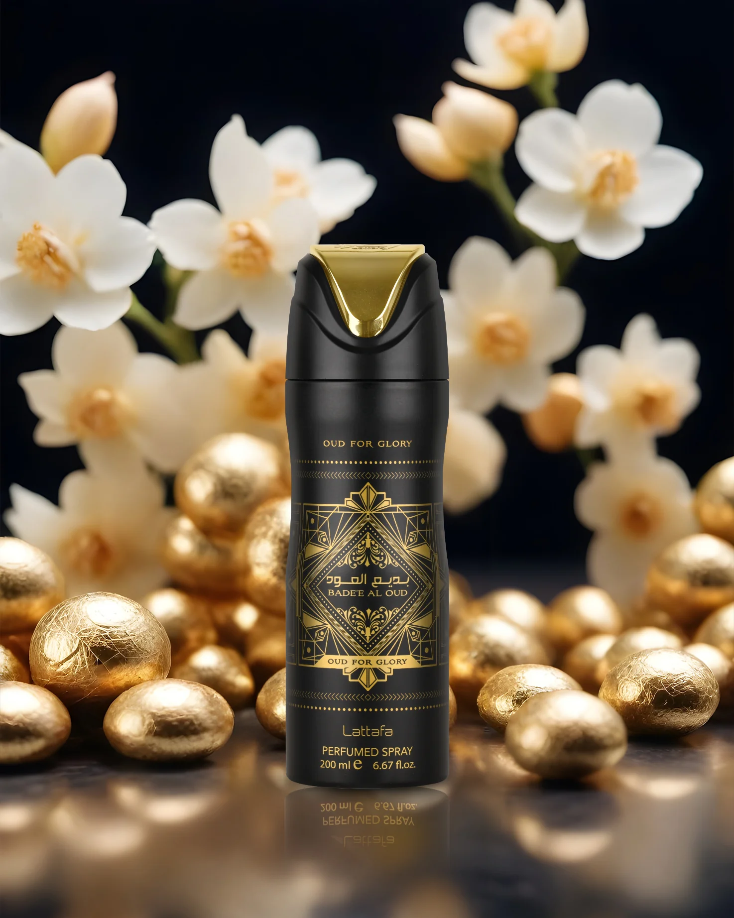 Lattafa Bade’e Al Oud Oud For Glory Body Spray For Men & Women – 200 ML 2