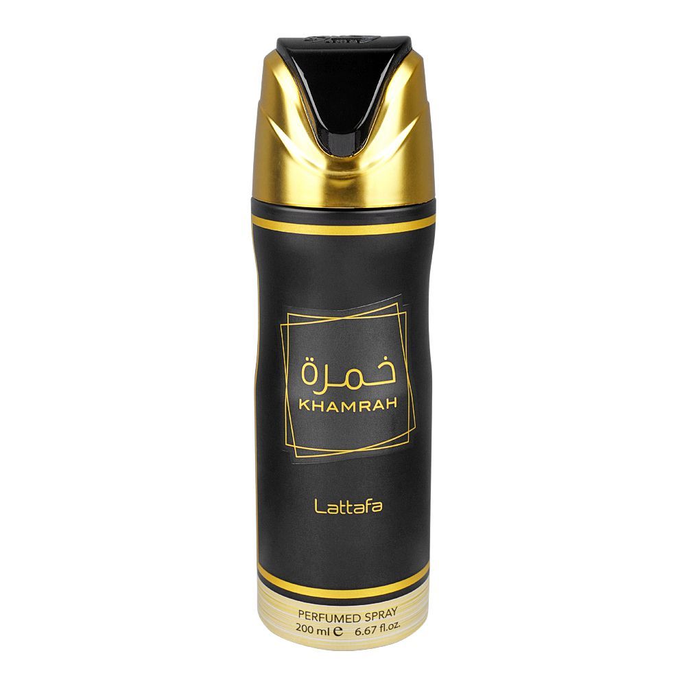 Lattafa Khamrah Body Spray For Men & Women – 200 ML Perfume by Lattafa