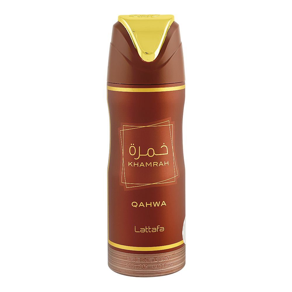 Lattafa Khamrah Qahwa Body Spray For Men & Women – 200 ML Perfume by Lattafa