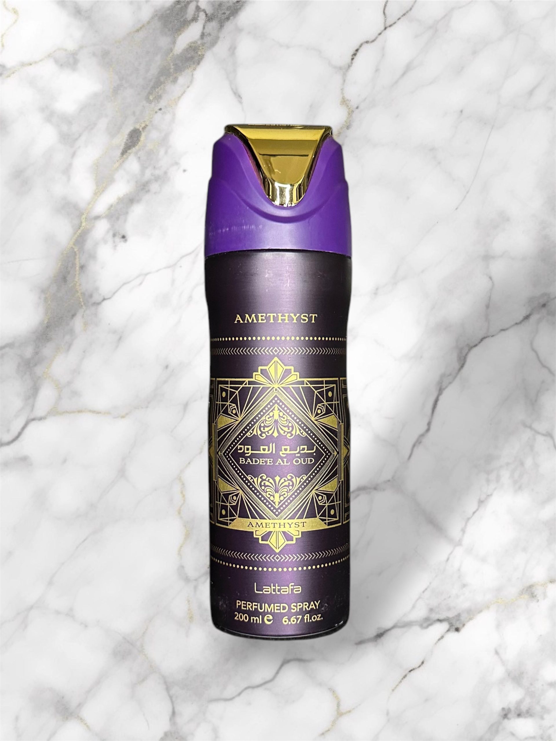 Lattafa Bade’e Al Oud Amethyst Body Spray For Men & Women – 200 ML 2