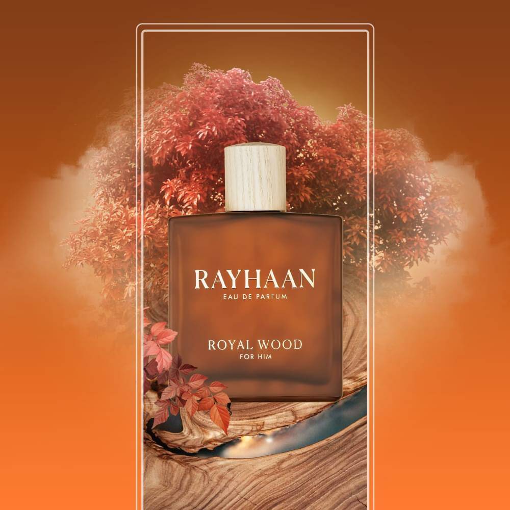 Rayhaan Royal Wood Perfume For Men EDP 100ML 3
