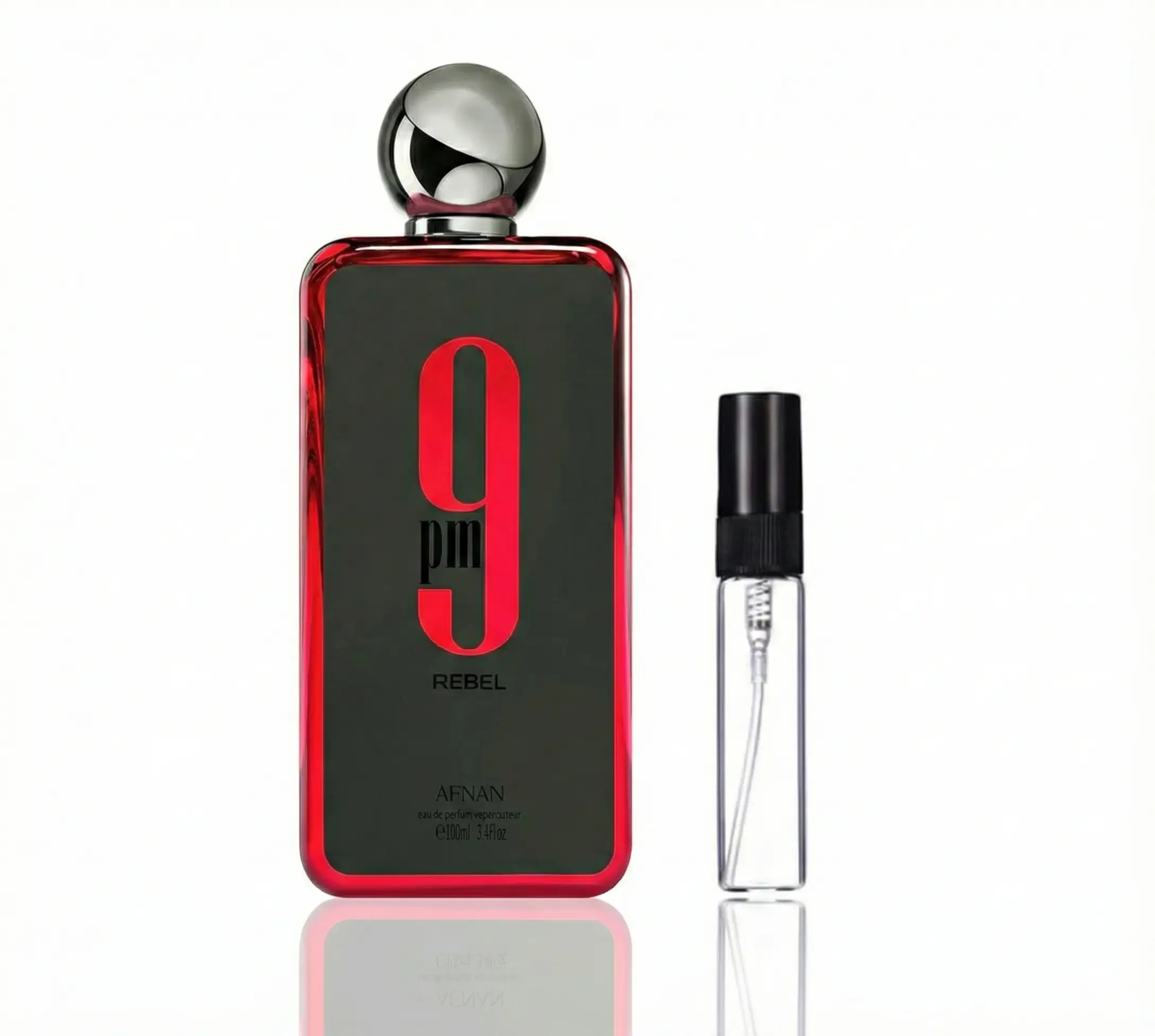 Afnan 9PM Rebel Perfume Decants 5ML/10ML/17ML/30ML/50ML Perfume by Afnan