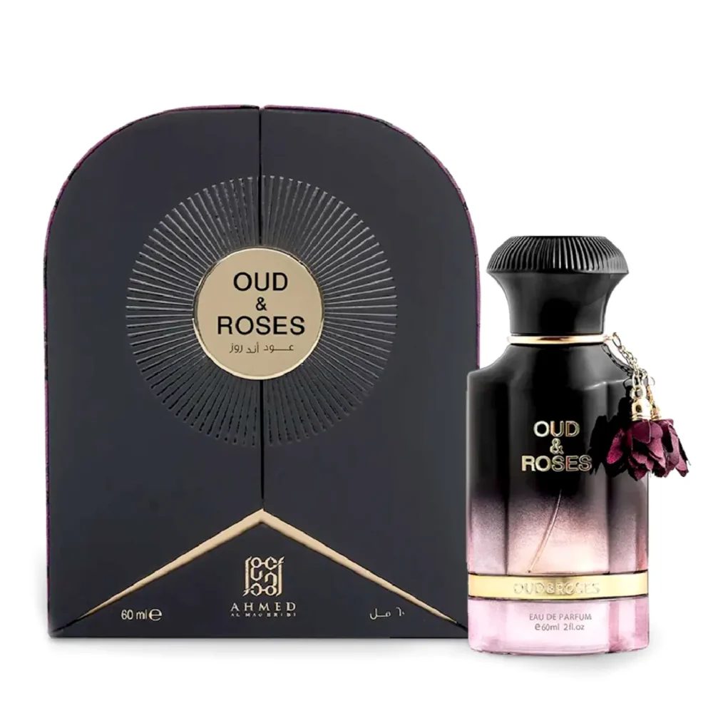 Ahmed Al Maghribi Oud & Roses Perfume For Men & Women ExDP 60ML Perfume by Ahmed Al Maghribi