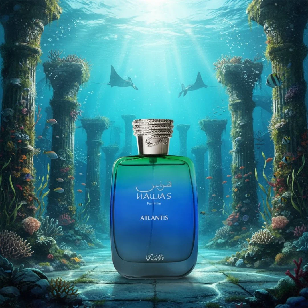 Rasasi Hawas Atlantis Perfume For Men & Women EDP 100ML 3