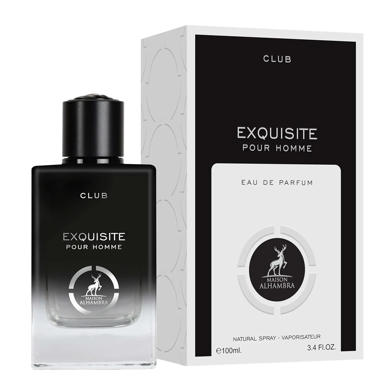 Maison Alhambra Exquisite Club For Men EDP 100ML Perfume by Maison Alhambra