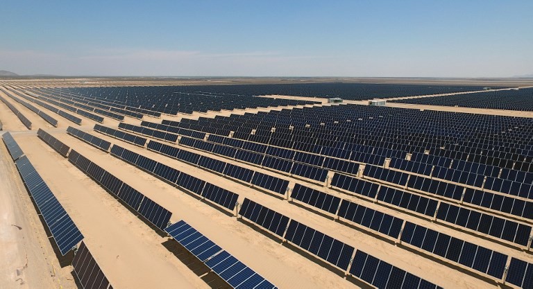 World's largest solar park