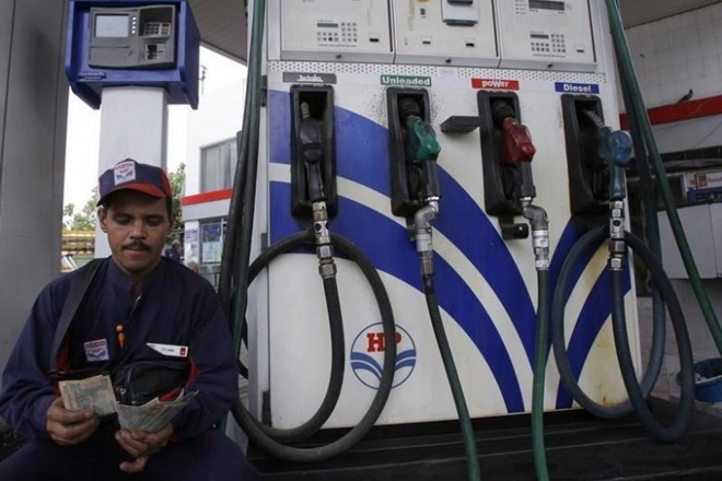 petrol pumps
