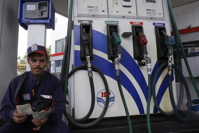 petrol pumps