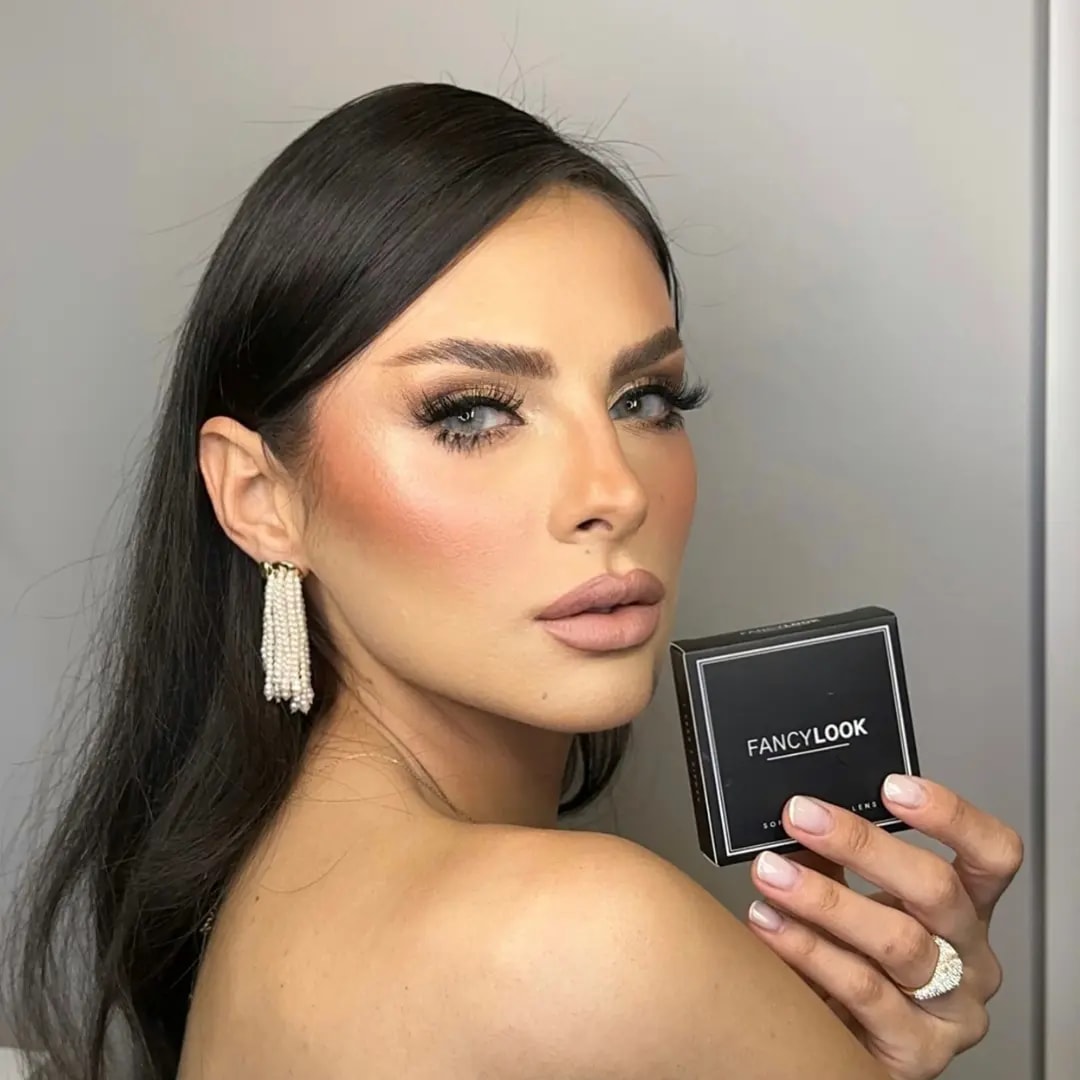 עדשות צבע Icy Gray – image 2
