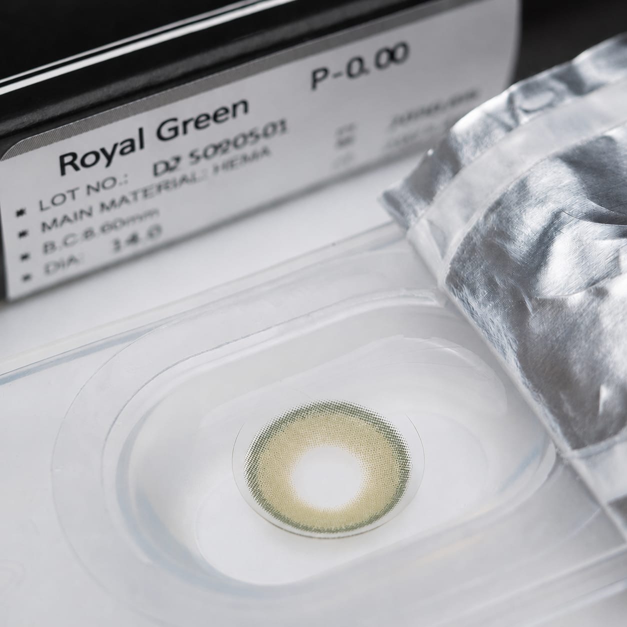 עדשות צבע Royal Green – image 4