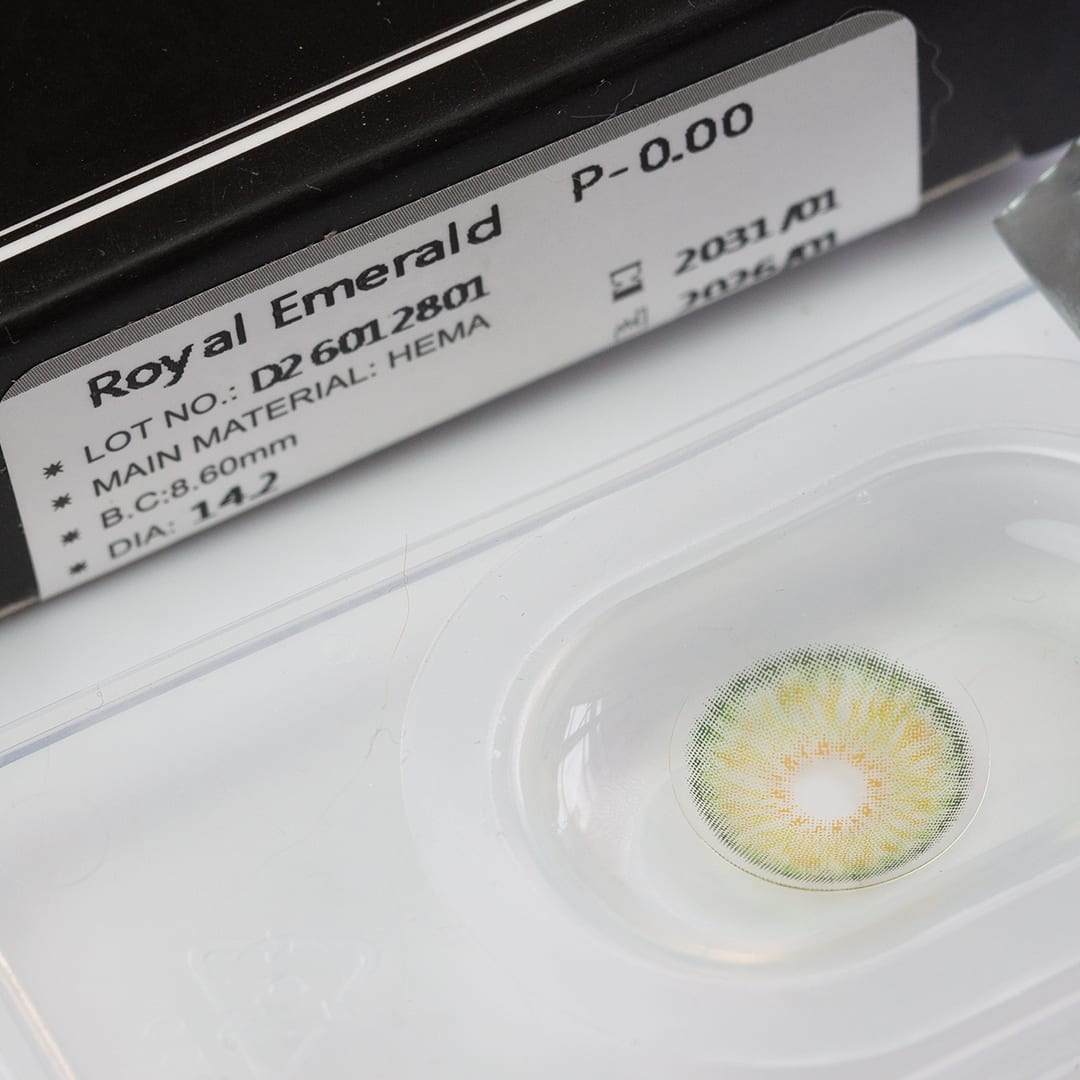 עדשות צבע Royal Emerald – صورة 3