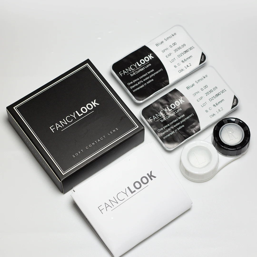 עדשות צבע Blue Smoke – صورة 4