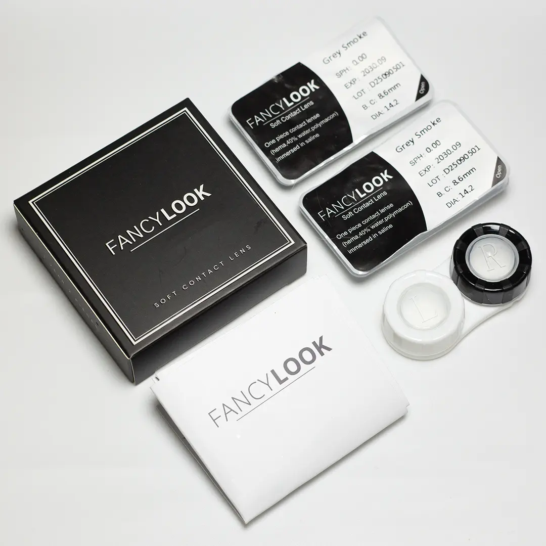 עדשות צבע Grey Smoke – תמונה 4