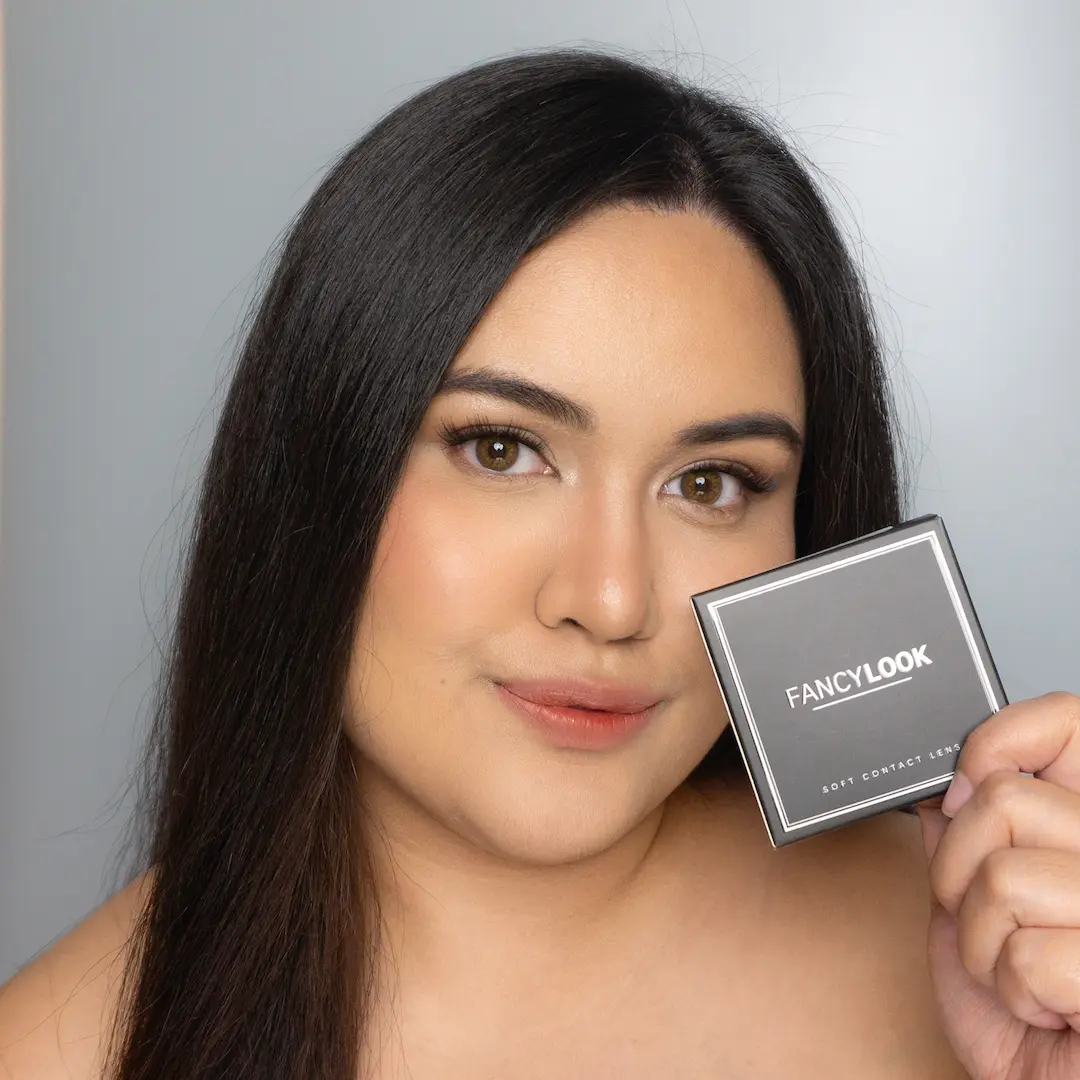 עדשות צבע Golden Brown – صورة 2