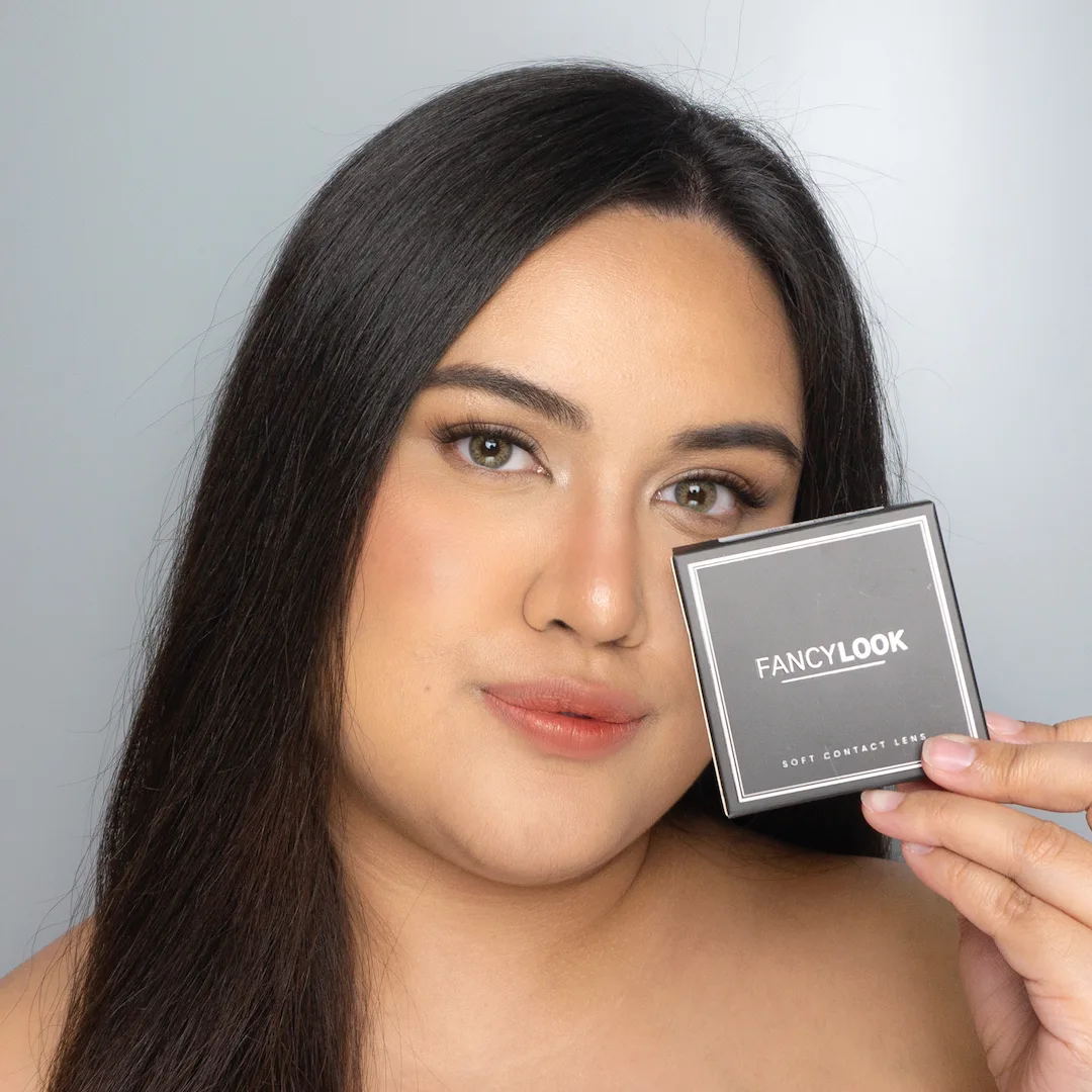 עדשות צבע Olive Brown – תמונה 2