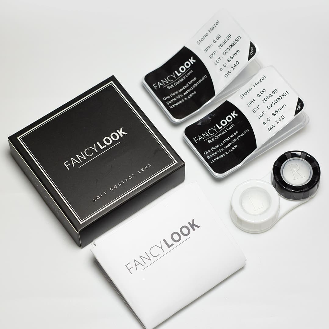 עדשות צבע Stone Hazel – صورة 4