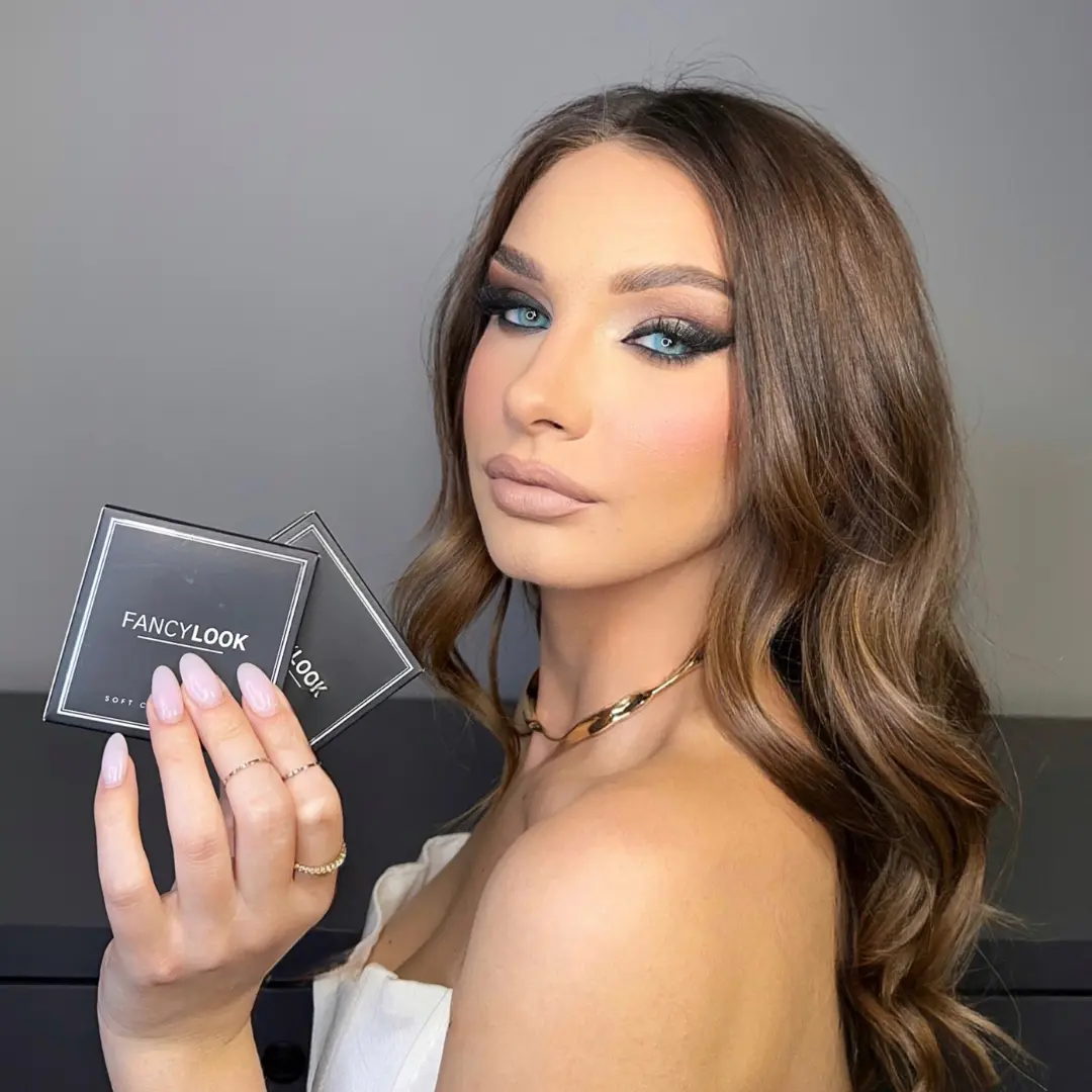 עדשות צבע Ocean Blue – صورة 2