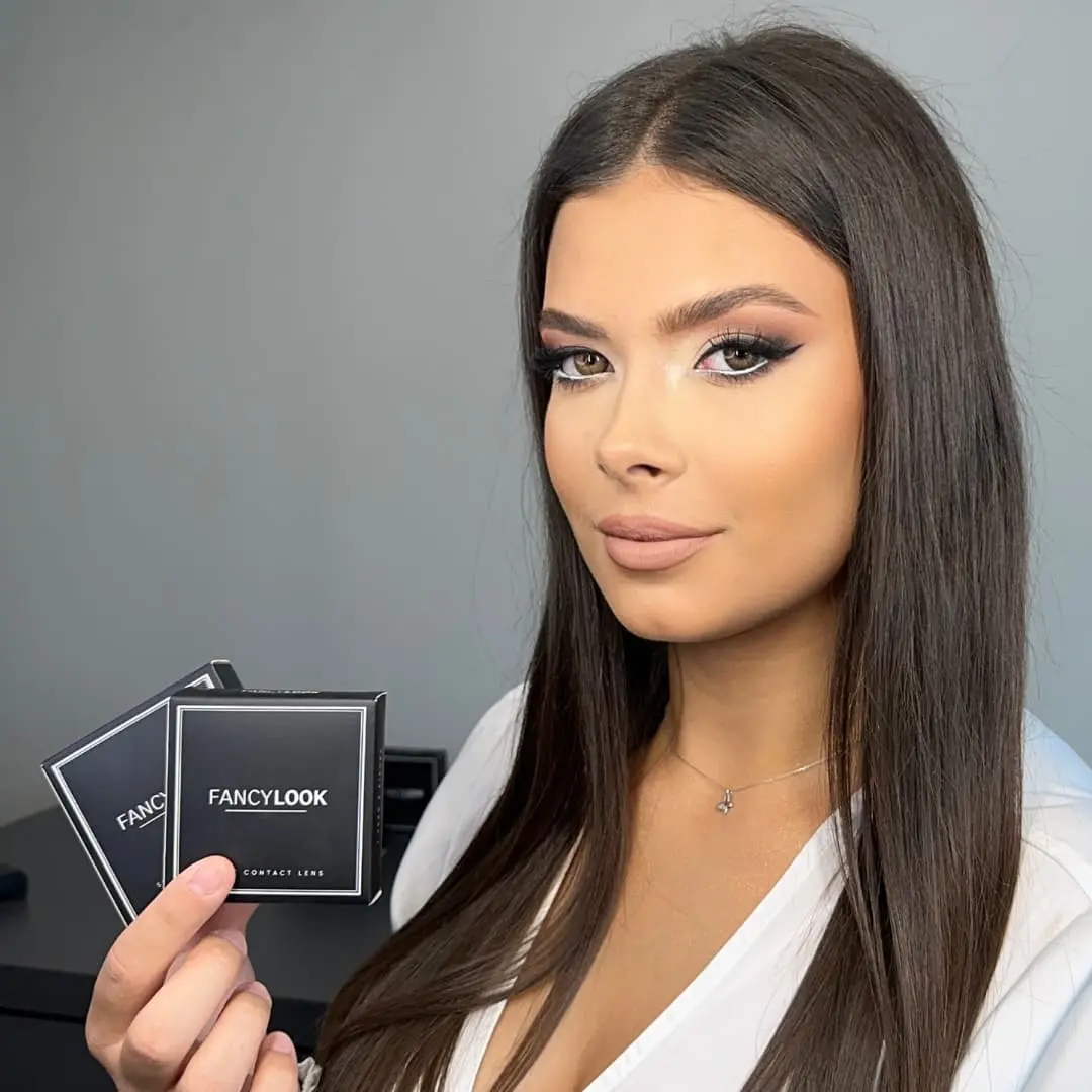 עדשות צבע Sahara Brown – صورة 2