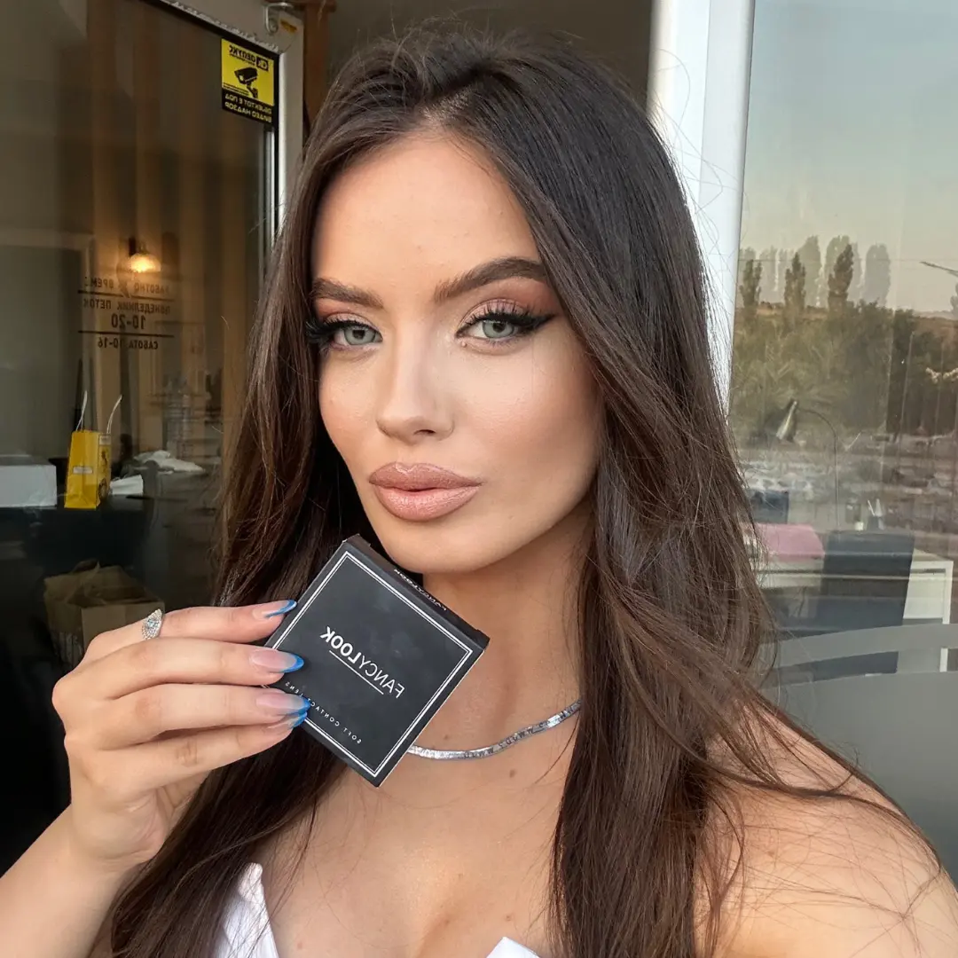 עדשות צבע Siren Blue – صورة 3