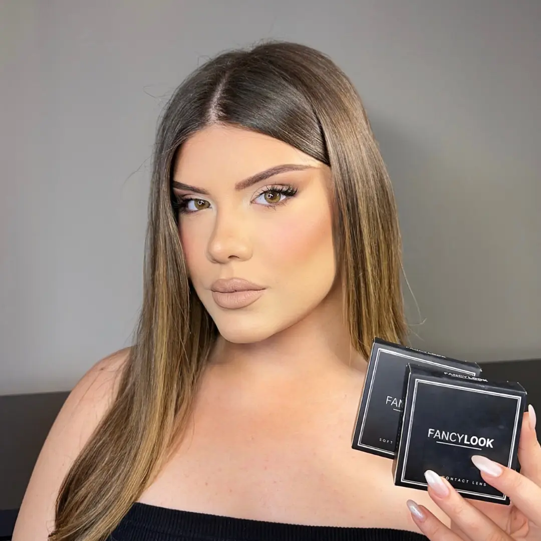 עדשות צבע Iris Brown – صورة 2