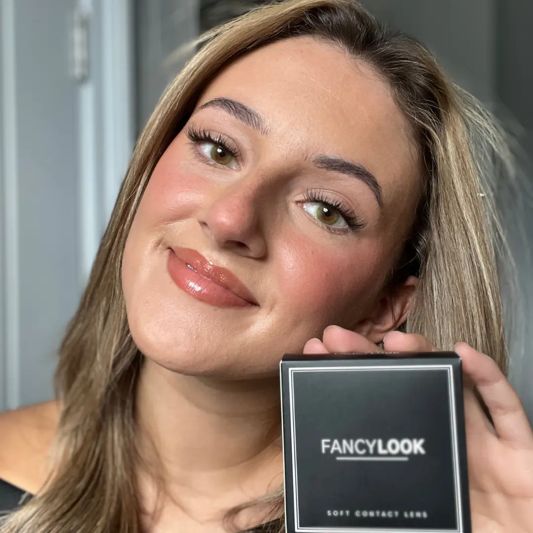 עדשות צבע Aurora Yellow Green – изображение 5