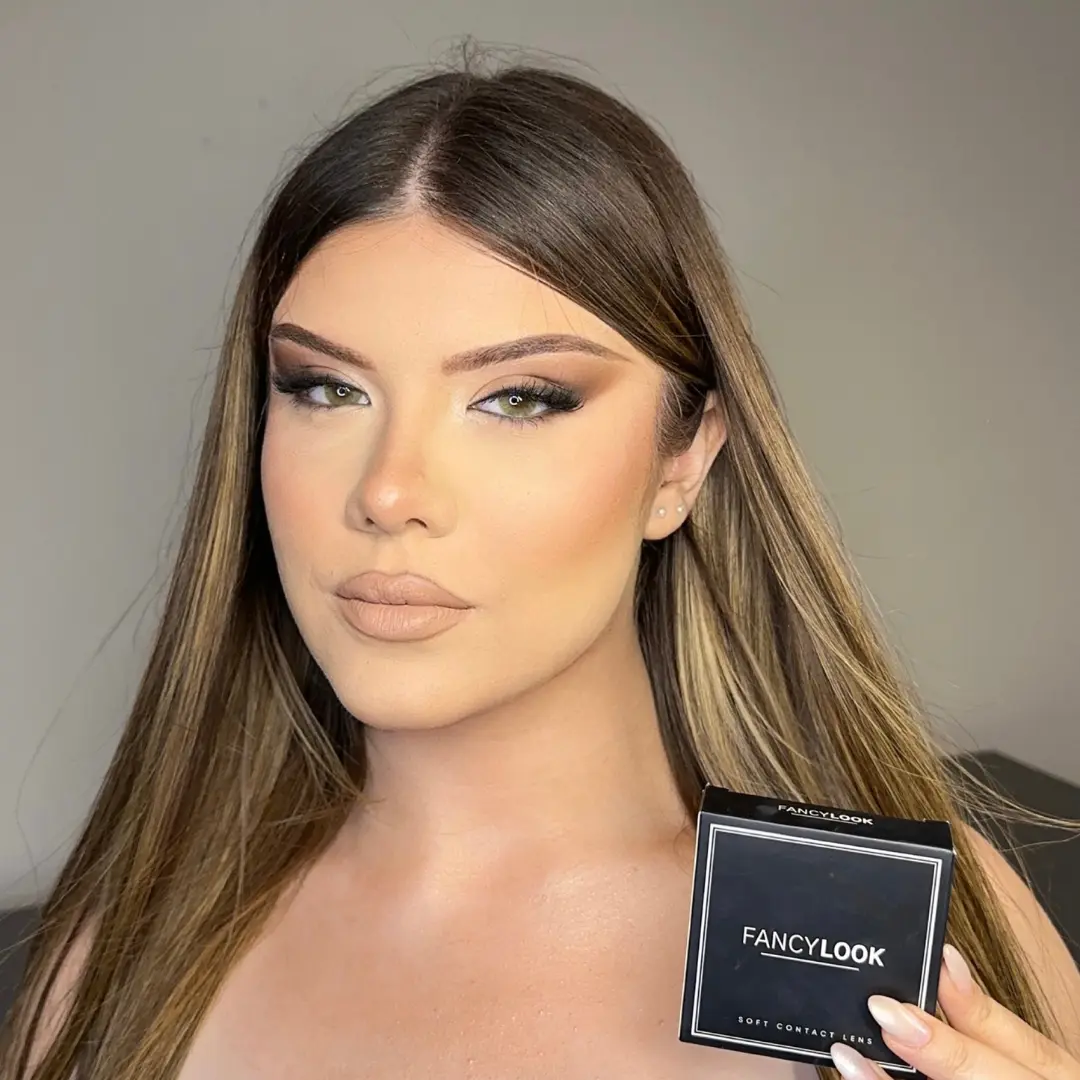 עדשות צבע Aurora Yellow Green – изображение 2