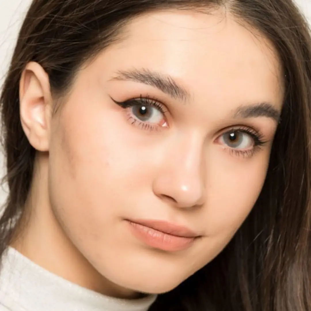 עדשות צבע Pure Sky Gray – صورة 2